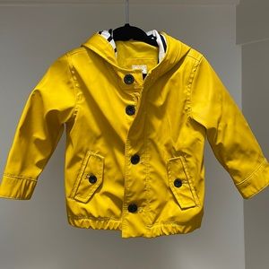 Baby Gap lined raincoat 12-18M